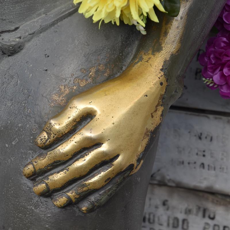 Punta Arenas : main de l'indien au cimetière